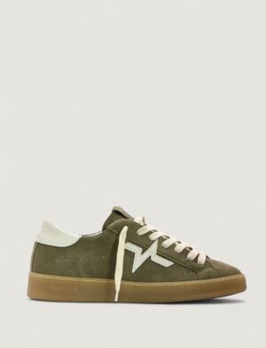 SUEDE VERDE OSCURO UOMO